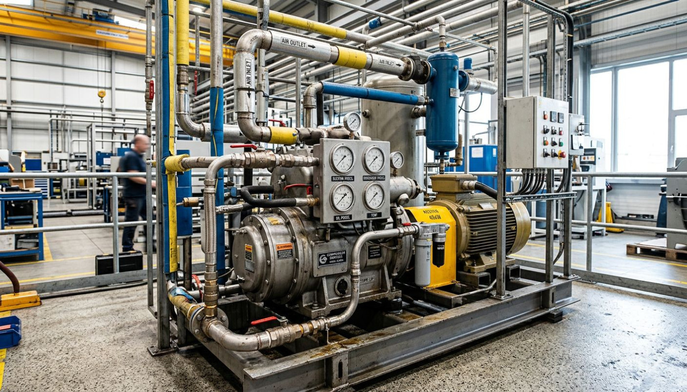 Avantages des compresseurs basse pression dans les processus industriels