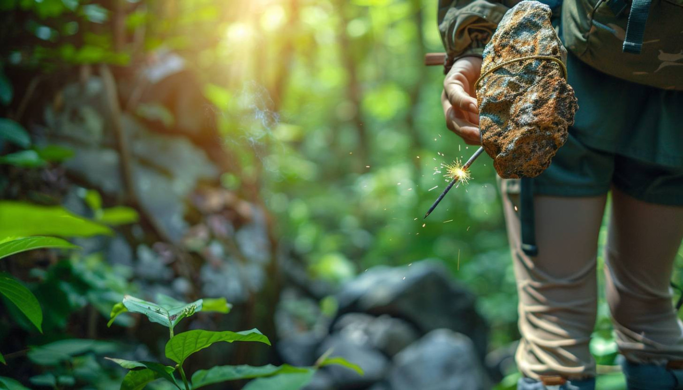 Comment choisir la meilleure pierre à feu pour vos aventures en plein air