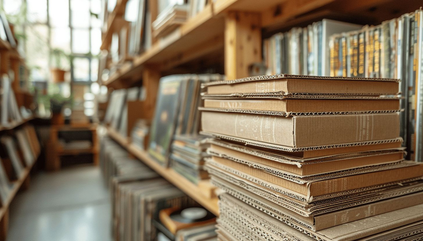 Comment choisir le meilleur carton pour livres et vinyles ?