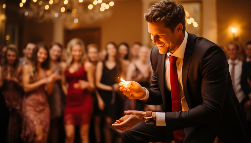 Spectacle de magie pour mariage : quelques idées de décoration